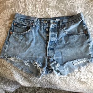 Vintage Levi’s High Waisted Shorts